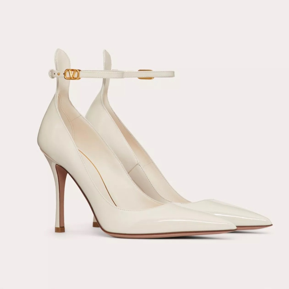 *NWT* Valentino Garavani Tan-Go Patent Leather Pump 100MM